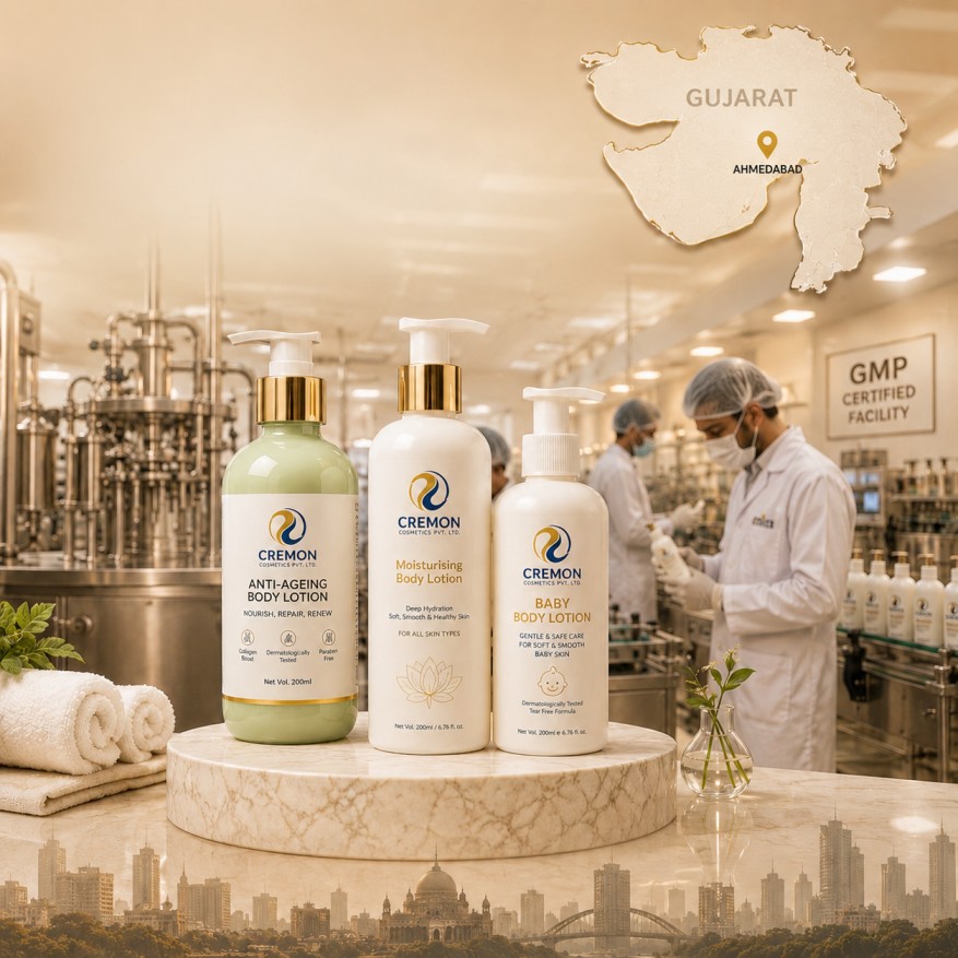 Body lotion manufacturers in ahmedabad