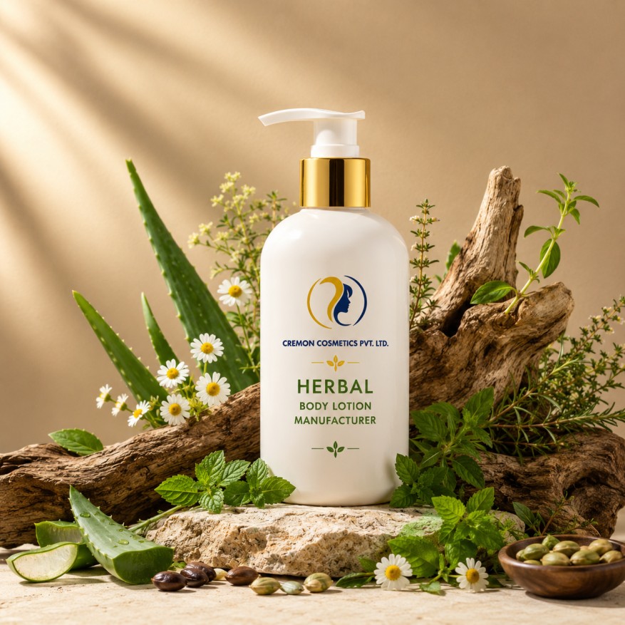 Herbal body lotion