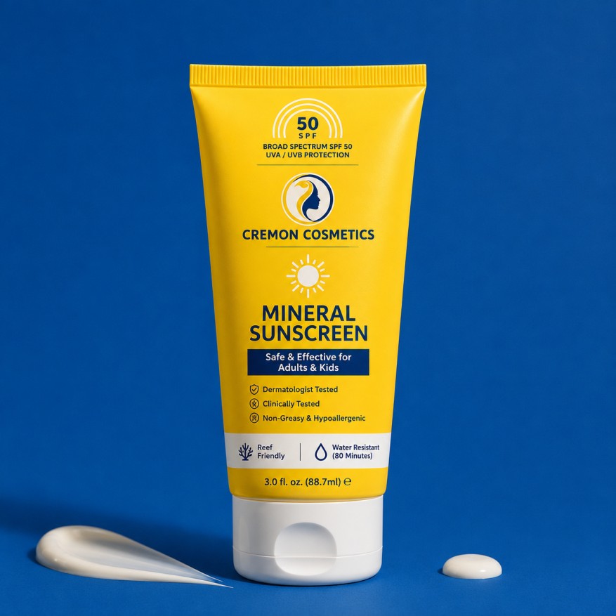 Mineral Sunscreen Manufacturer in India