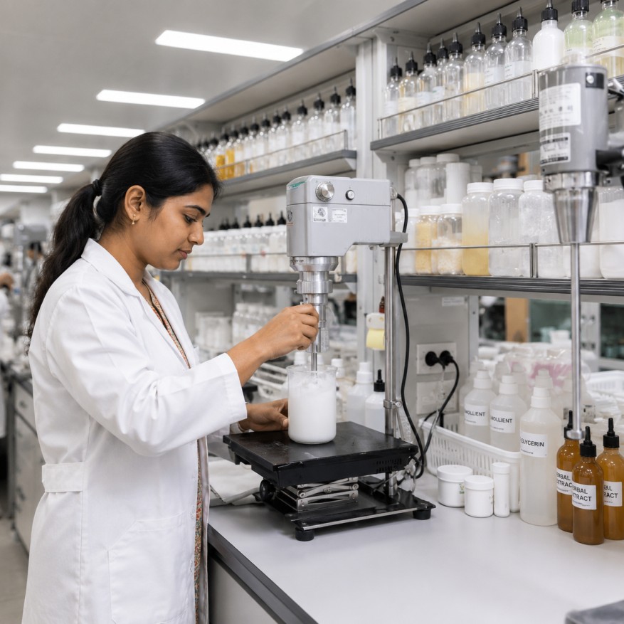 Sunscreen Manufacturing Infrastructure & R&D in India